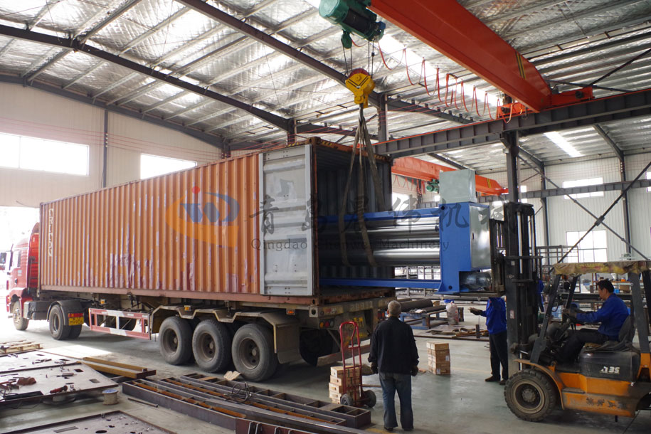 硬質(zhì)棉設備發(fā)貨