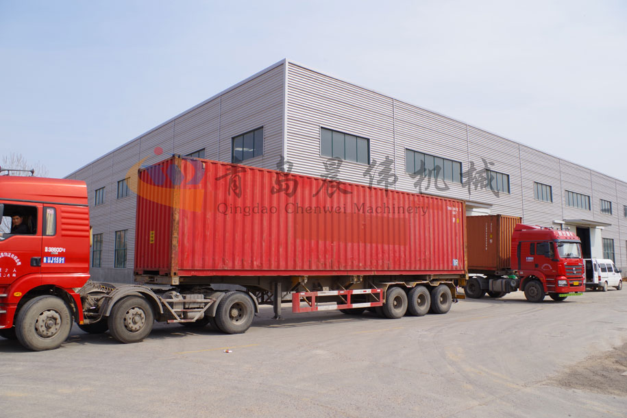 硬質(zhì)棉設備發(fā)貨